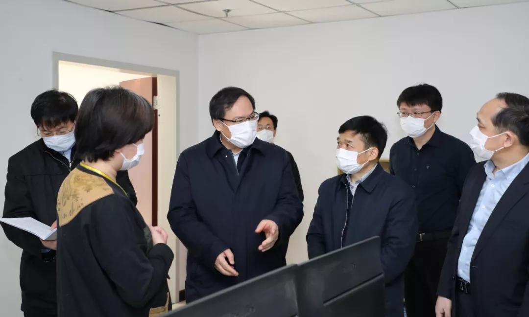 楊金成到七院、七一四所檢查指導疫情防控和復工復產工作