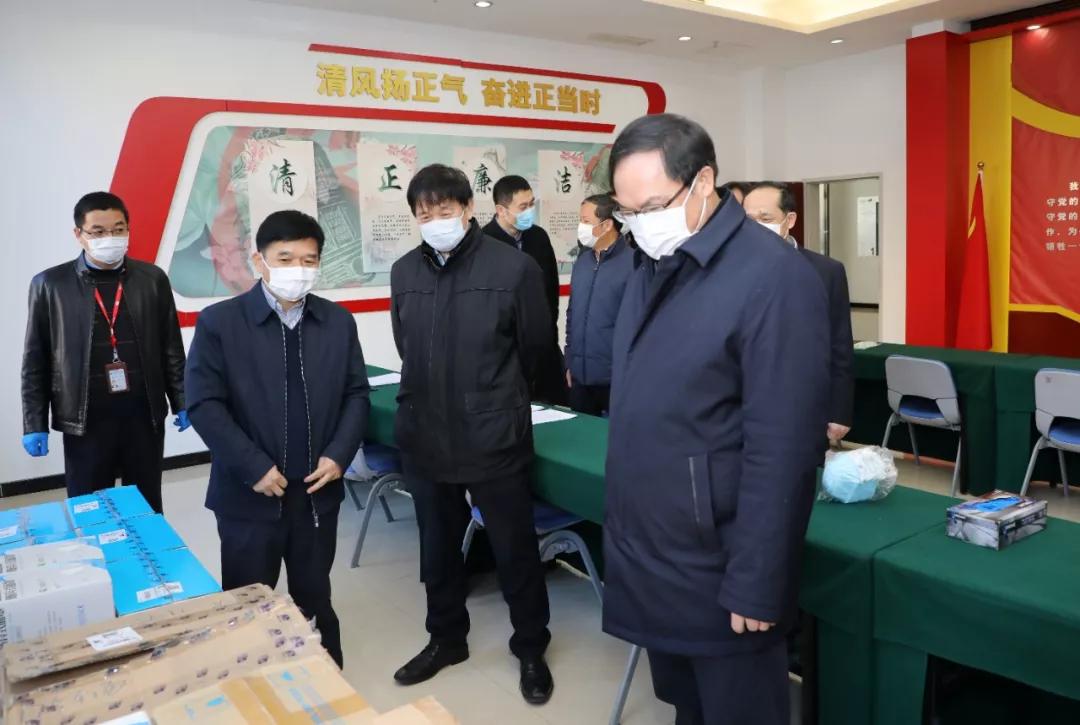 楊金成到七院、七一四所檢查指導疫情防控和復工復產工作